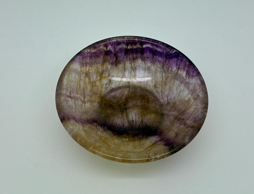 Antique blue john turned - john, bowl