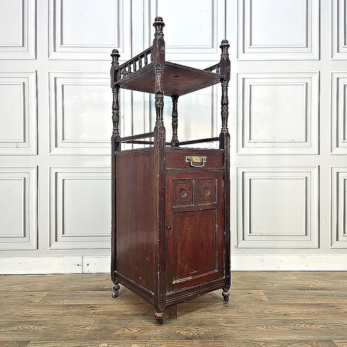 Antique whatnot cabinet - cabinet,