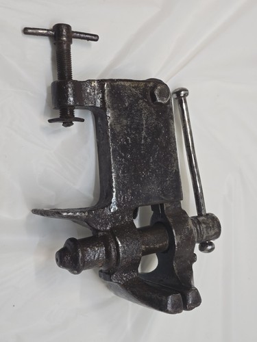 Vintage heavy duty clamp - clamp, on