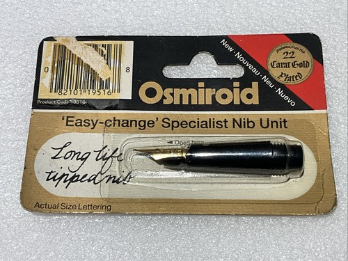 New nos osmiroid nib - new,