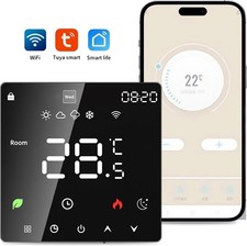 Underfloor Heating Thermostat Temperature Controllers WiFi Programmable Touch