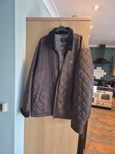 Mens Brown Gant Coat 3XL Ex