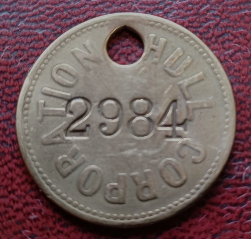 Hull corporation 2984 brass - "hull, 2984"