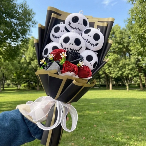 Jack skellington plush flower - plush,