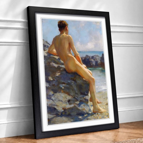 The bather henry - henry, tuke