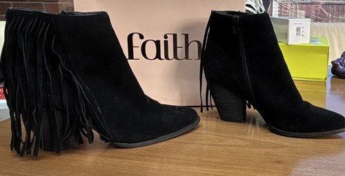 Faith women black - faith, suede