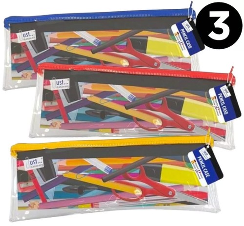 Pcs clear exam pencil - 3, 13"