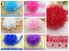 Sequin Lace with Stars
