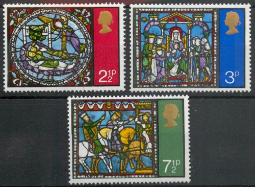 1971 christmas stained - gb,