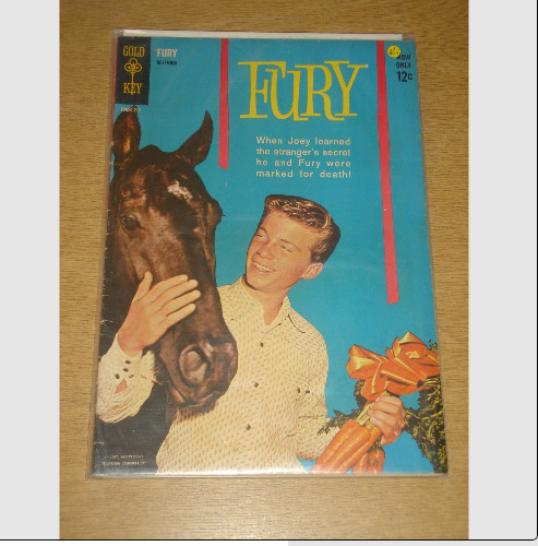 Fury 211 gold key - vg+,
