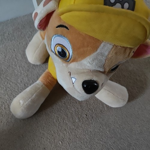 Paw patrol rubble soft toy - patrol,