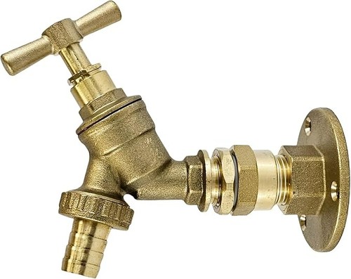 Outside garden tap kit through - outside,
