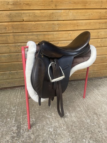 Gfs leather saddle with - 16”,