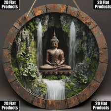 Bohemian zen buddha wall - zen,