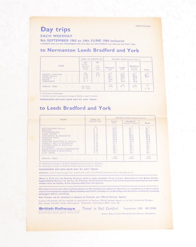 Railway handbill day - br,