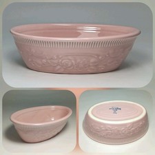 Pink Petalware Oven Dish