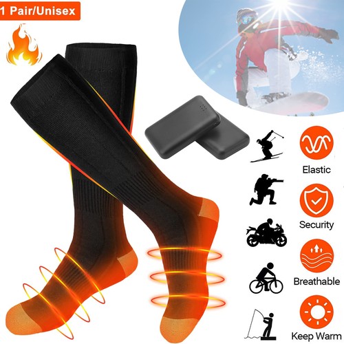Unisex electric heated socks - electric,
