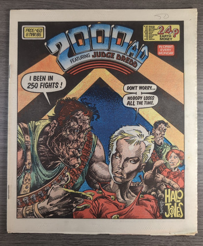 2000ad prog 460 - prog, featuring