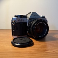 Lovely Condition Canon AE1 Program 35mm Film Camera with Canon FD 50mm lens