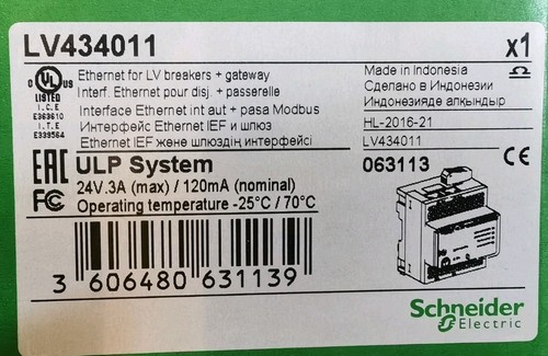 Schneider lv434011 enerlin - schneider, enerlin'x