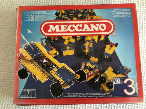 Vintage meccano set 290 steel - 290,
