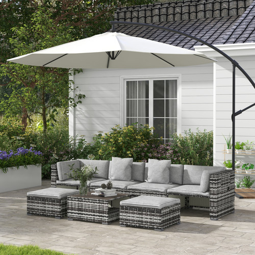 Rattan garden furniture - garden,
