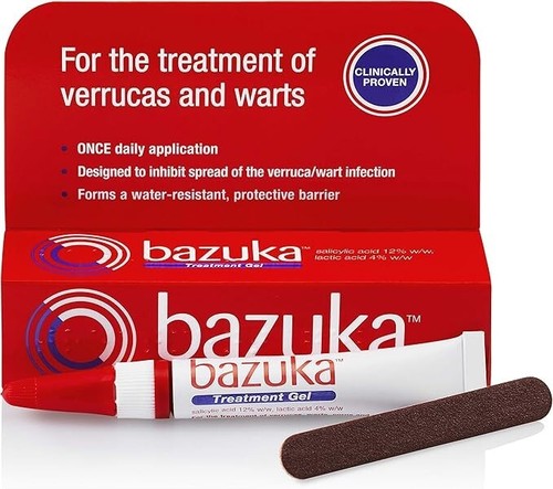 Bazuka wart remover - bazuka, gel