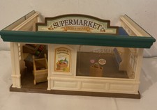 sylvanian families Supermarket shop with accessories fruit &Vegetable Trolley￼