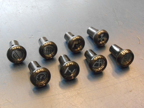 Triumph tr4 knob set - set, (8