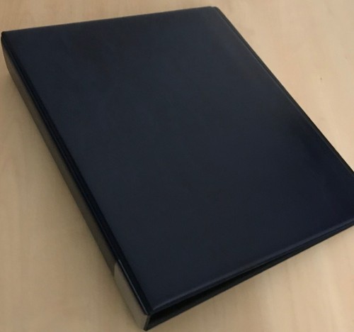 Blue guardian postcard album - blue,