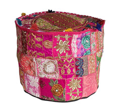 18" Indian Pink Patchwork