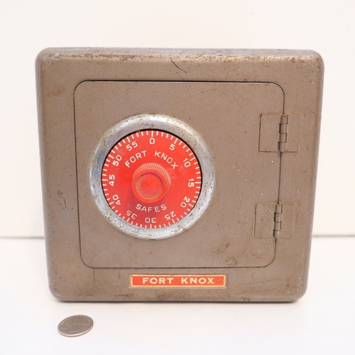 Vintage fort knox bank - knox, gray