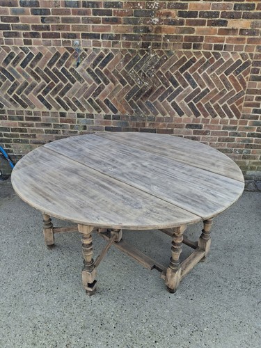 Large antique bleached oak - antique,
