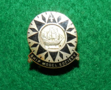Vintage Ship Model Society Badge