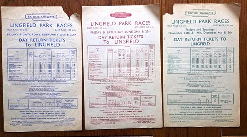 Vintage 1954 1955 british - 3x, 1954-1955