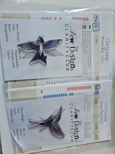 Clarity stamps new sets - stamps, 2