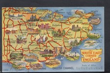 Maps Postcard - Map Showing