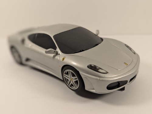 Scalextric ferrari f430 silver - scalextric,