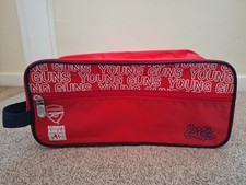 Arsenal FC Zip Boot Bag Red