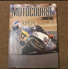 Motocourse 1985-86 Motorcycle Grand Prix Annual fair condition with ware & tear.