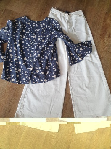 Zara ladies high waist - high, wide