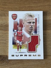 24/25 Futera Arsenal FX Oleksander Zinchenko Supreme Patch /11 Game Worn 