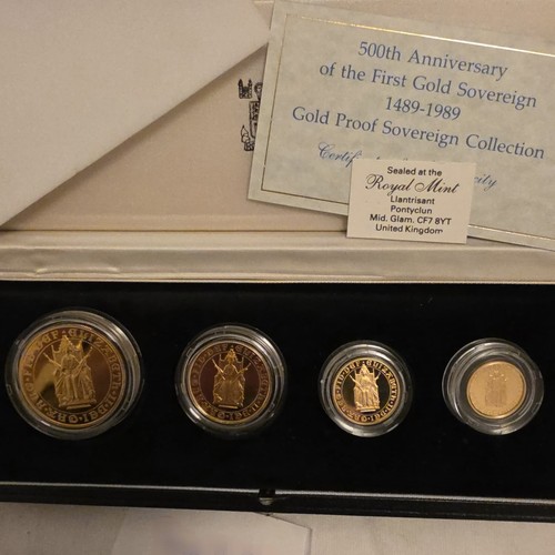 1989 royal mint 500th - mint,