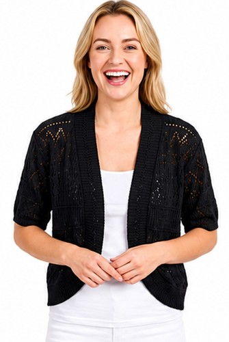 Womens crochet cardigan short - crochet,