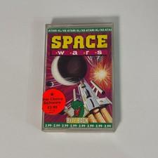 Space Wars Atari XL/XE Byte Back Vintage Retro Cassette Tape Game 1989 Boxed