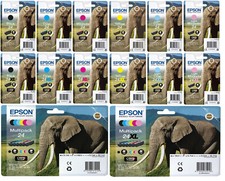 Epson 24, 24XL, Elephant Ink