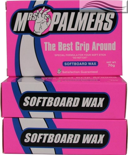 Mrs palmers softboard surf wax - softboard,