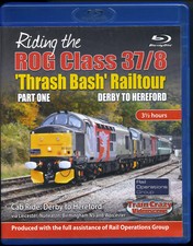 Blu Ray Riding The ROG Class 37/8  Thrash Bash Railtour Pt.1 DERBY to HEREFORD