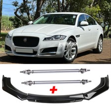 Gloss Black Front Bumper Lip