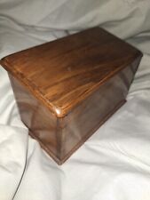 Antique Wooden Stationery Box